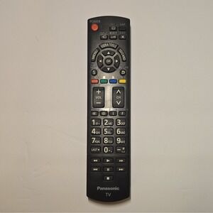 Panasonic N2QAYB000570 OEM TV Remote Control for LCD HDTV Plasma Viera